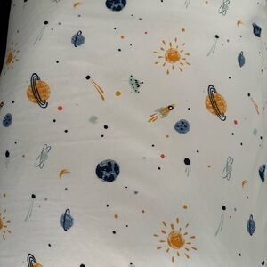 Space-Themed Comforter and sheets